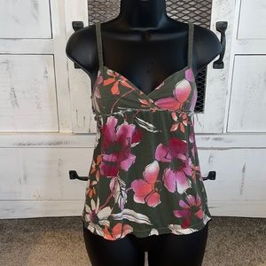 Aeropostale Floral Tank Top